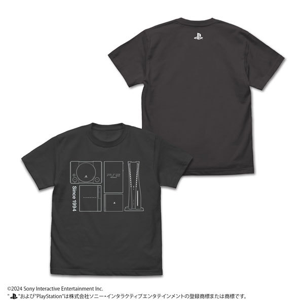 COSPA 플레이스테이션 티셔츠 for PlayStation (Hardware) /SUMI-XL 이미지 1