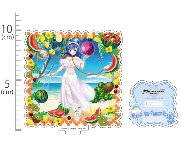 COSPA Touhou LostWord Hecatia Lapislazuli Acrylic Stand Tropical Goddess Ver. รูปภาพ 1