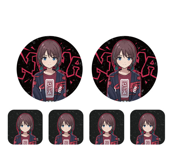 COSPA Girls Band Cry New Illustration Nina Iseri Mini Sticker Set Artist Photo Ver. Bild 1