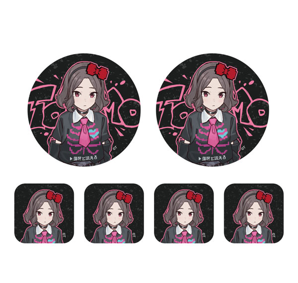COSPA Girls Band Cry New Illustration Tomo Ebizuka Mini Sticker Set Artist Photo Ver. รูปภาพ 1