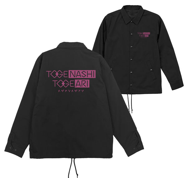 COSPA Girls Band Cry Togenashi Togeari T/C Coach Jacket /BLACK-XL รูปภาพ 1