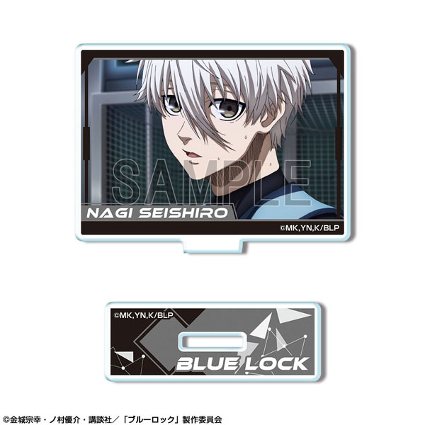 License Agent TV Anime "Bluelock" Mini Acrylic Stand Ver.2 Design 08 (Seishirou Nagi /B) รูปภาพ 1