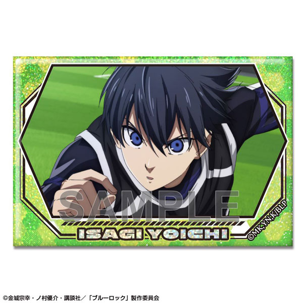License Agent TV Anime "Bluelock" Hologram Tin Badge Ver.2 Design 01 (Yoichi Isagi /A) imagen 1