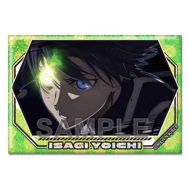 License Agent TV Anime "Bluelock" Hologram Tin Badge Ver.2 Design 02 (Yoichi Isagi /B) รูปภาพ 1