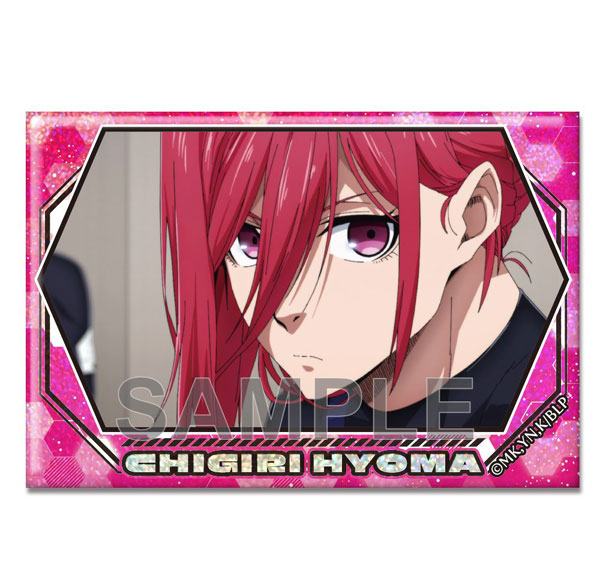 License Agent TV Anime "Bluelock" Hologram Tin Badge Ver.2 Design 10 (Hyouma Chigiri /A) รูปภาพ 1