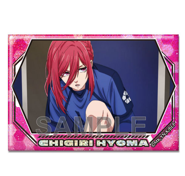 License Agent TV Anime "Bluelock" Hologram Tin Badge Ver.2 Design 11 (Hyouma Chigiri /B) รูปภาพ 1