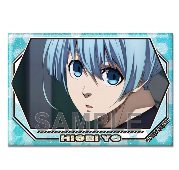 License Agent TV Anime "Bluelock" Hologram Tin Badge Ver.2 Design 14 (You Hiori /A) Bild 1