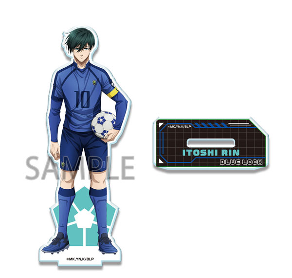 License Agent TV Anime "Bluelock" Acrylic Stand Ver.2 Design 02 (Rin Itoshi) รูปภาพ 1