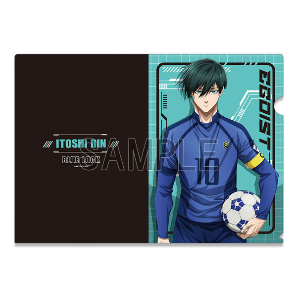License Agent TV Anime "Bluelock" Clear File Design 02 (Rin Itoshi) Bild 1