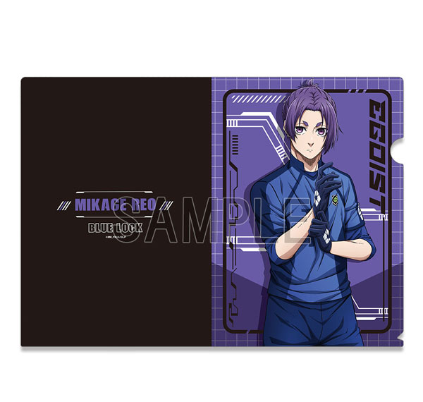 License Agent TV Anime "Bluelock" Clear File Design 07 (Reo Mikage)