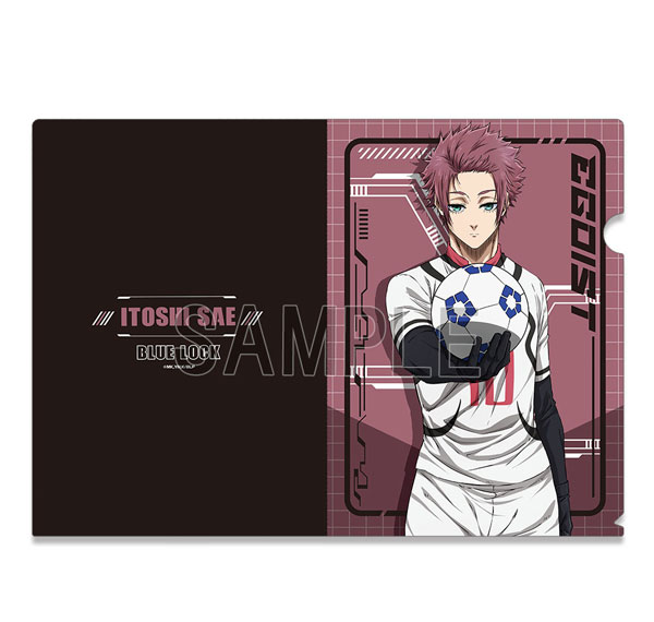 License Agent TV Anime "Bluelock" Clear File Design 09 (Sae Itoshi) Bild 1