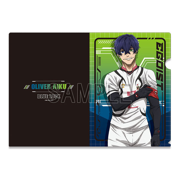 License Agent TV Anime "Bluelock" Clear File Design 10 (Oliver Aiku)