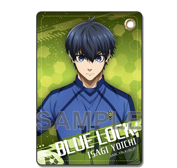 License Agent TV Anime "Bluelock" Leather Pass Case Ver.2 Design 01 (Yoichi Isagi) รูปภาพ 1