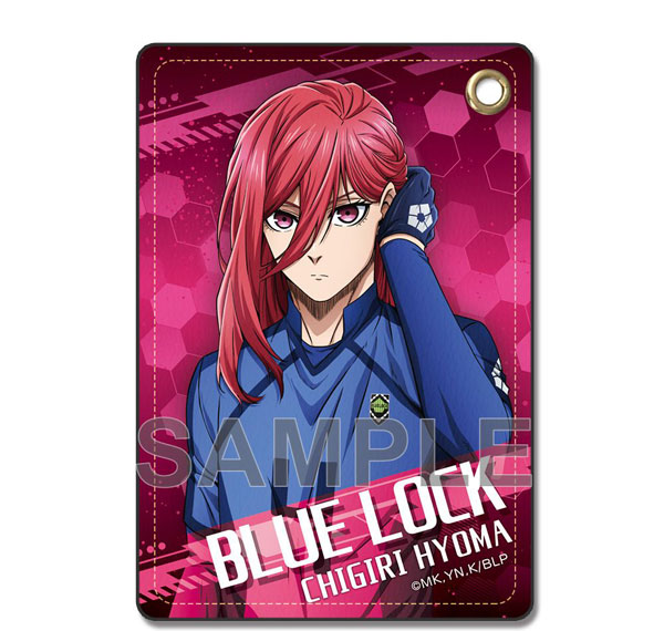 License Agent TV Anime "Bluelock" Leather Pass Case Ver.2 Design 06 (Hyouma Chigiri) รูปภาพ 1