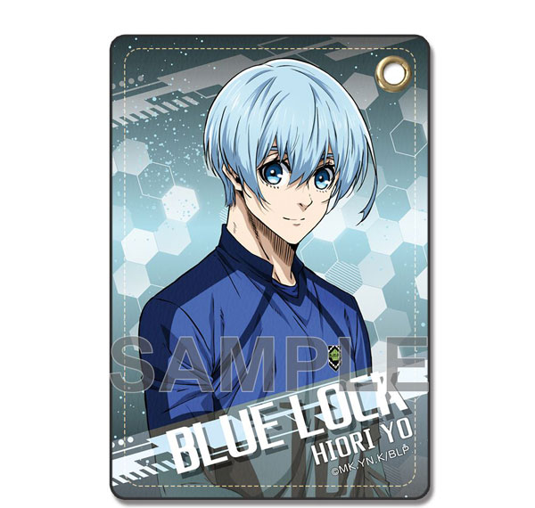 License Agent TV Anime "Bluelock" Leather Pass Case Ver.2 Design 08 (You Hiori) รูปภาพ 1