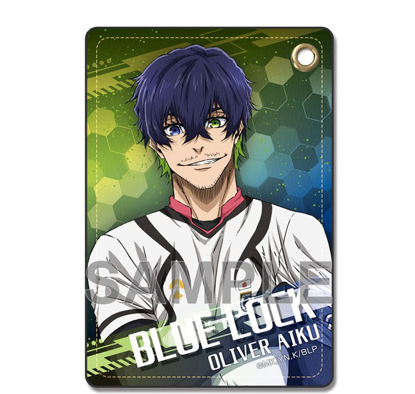 License Agent TV Anime "Bluelock" Leather Pass Case Ver.2 Design 10 (Oliver Aiku) รูปภาพ 1