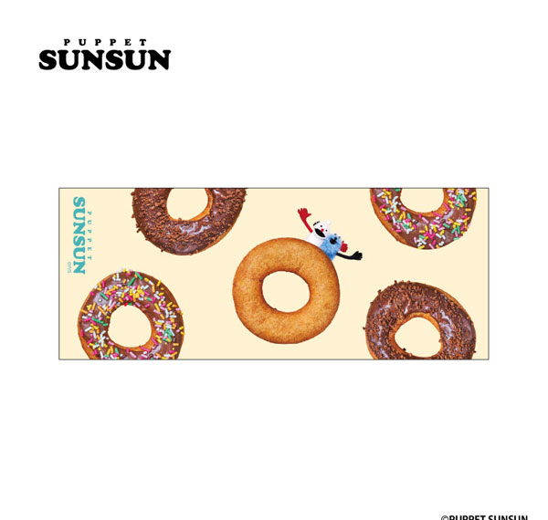 TCP Puppet Sunsun Picture Towel Doughnut Bild 1