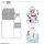 Curtain Damashii Senki Zesshou Symphogear XV New Illustration Jumbo Acrylic Stand (Chris / Marine Sailor Swimsuit) 图片 2