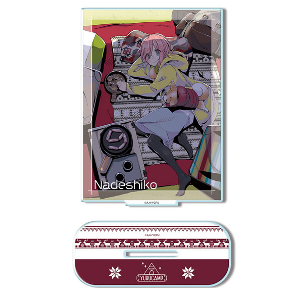 License Agent Yuru Camp SEASON3 Acrylic Stand Design 01 (Nadeshiko Kagamihara) Bild 1