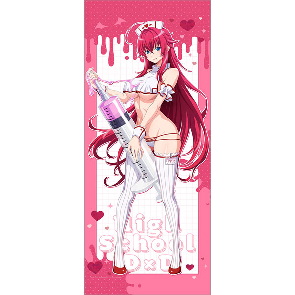 Curtain Damashii 하이스쿨 D x D HERO 신일러스트 점보 벽걸이 스크롤 (리아스 그레모리 / 화이트 너스)