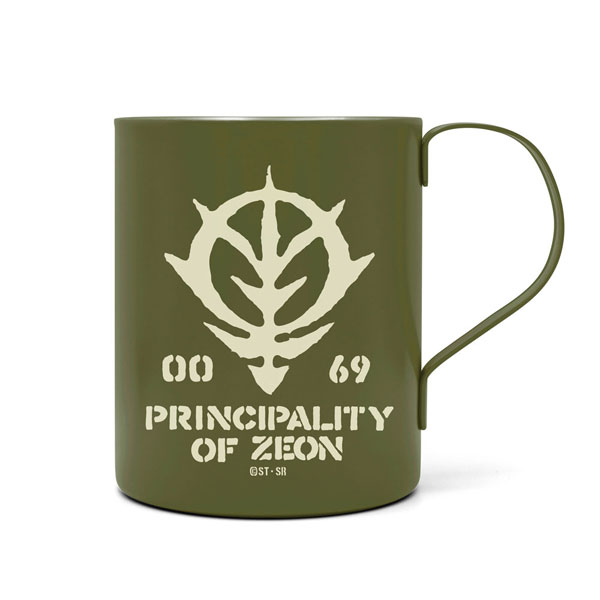 COSPA Mobile Suit Gundam Zeon Army Two Layer Stainless Steel Mug (Painted)