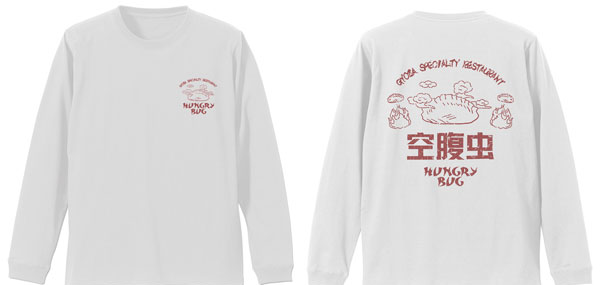 COSPA Dorohedoro (Original Comic Version) Hungry Bug Sleeve Rib Long Sleeve T-shirt /WHITE-L รูปภาพ 1