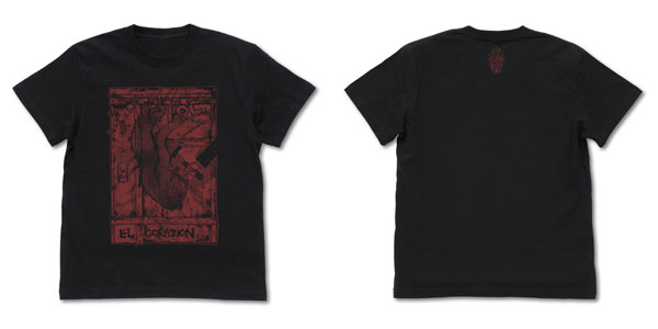 COSPA Dorohedoro (Original Comic Version) Heart "Door" T-shirt /BLACK-XL 图片 1