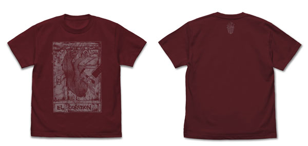 COSPA Dorohedoro (Original Comic Version) Heart "Door" T-shirt /BURGUNDY-M รูปภาพ 1