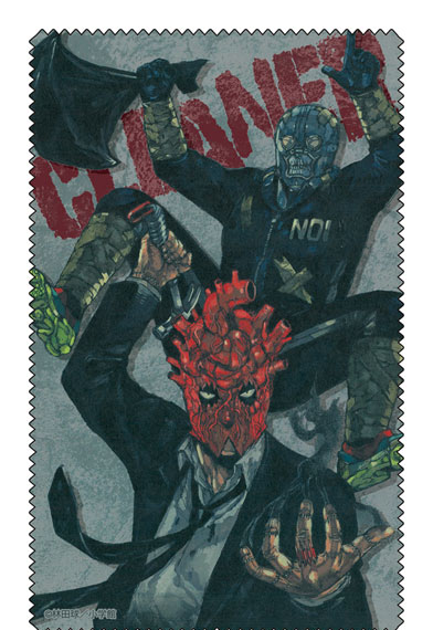COSPA Dorohedoro (Original Comic Version) Shin & Noi "Clearer" Cleaner Cloth รูปภาพ 1