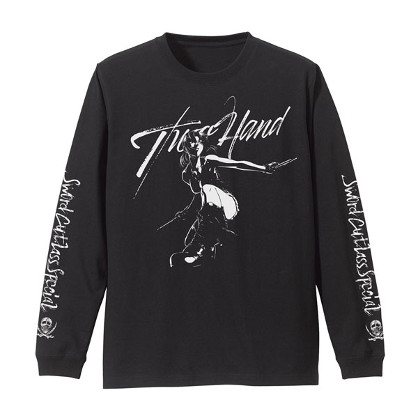 COSPA Black Lagoon Revy Sleeve Rib Long Sleeve T-shirt /BLACK-S