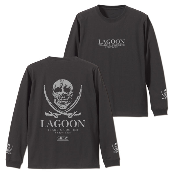 COSPA Black Lagoon Lagoon Company Sleeve Rib Long Sleeve T-shirt /SUMI-S