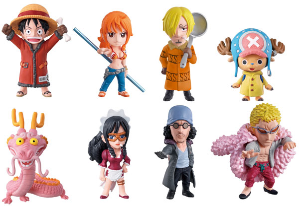 Bandai ONE PIECE Collection Mezase! Dressrosa Set of All 10 Types Bild 1