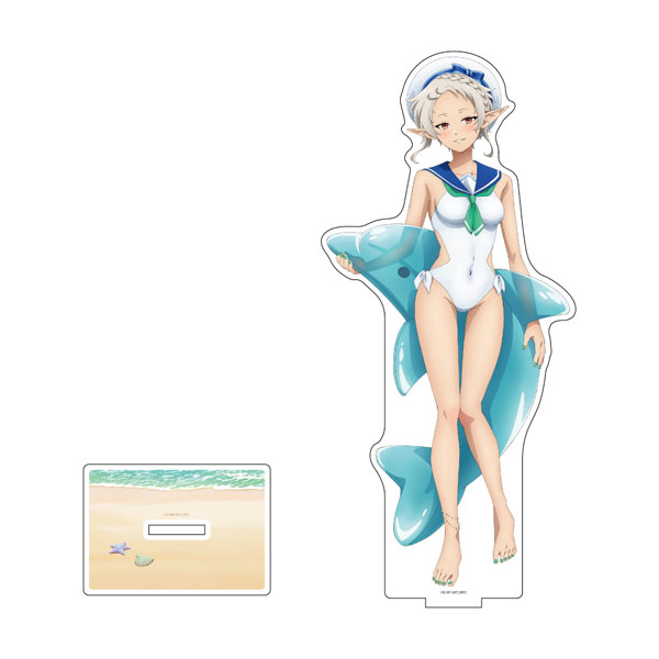 Curtain Damashii Mushoku Tensei: Jobless Reincarnation II -Isekai Ittara Honki Dasu- New Illustration Jumbo Acrylic Stand (Sylphiette / Marine Sailor Swimsuit)