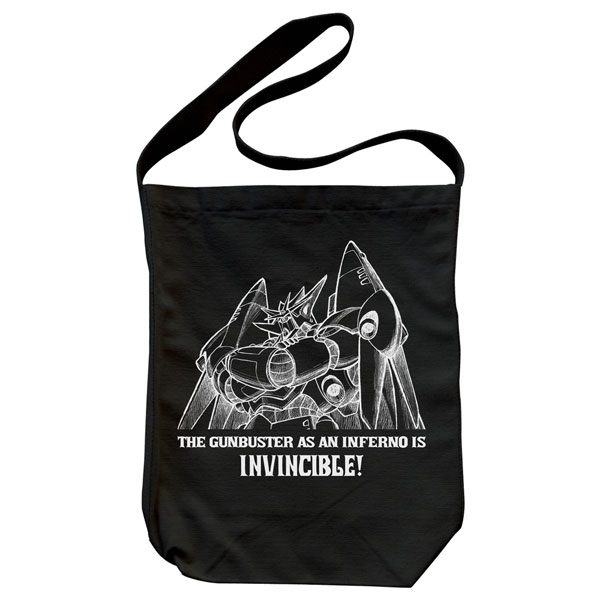COSPA "Gunbuster" Gunbuster Shoulder Tote Bag Kouichi Oohata Ver./BLACK gambar 1