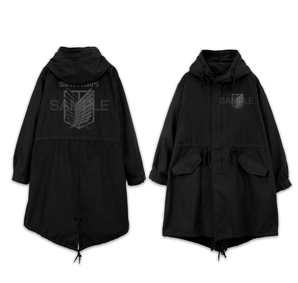 COSPA Attack on Titan Survey Corps M-51 Jacket Ver.2.0/BLACK-M รูปภาพ 1