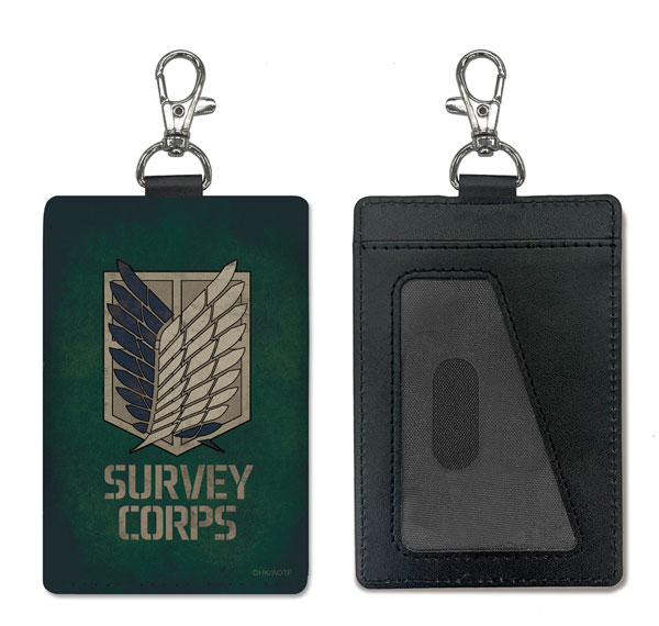 COSPA Attack on Titan Survey Corps Pass Case (w/Swivel Snap Hook) Bild 1