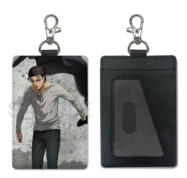 COSPA Attack on Titan Eren Pass Case (w/Swivel Snap Hook)