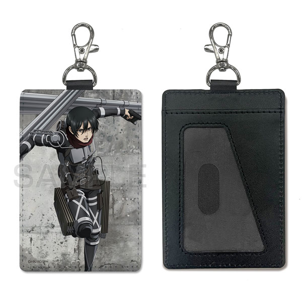 COSPA Attack on Titan Mikasa Pass Case (w/Swivel Snap Hook) 图片 1