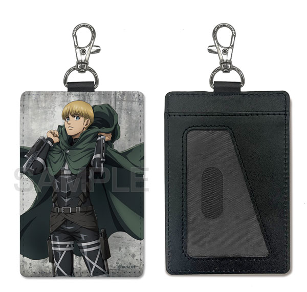 COSPA Attack on Titan Armin Pass Case (w/Swivel Snap Hook) gambar 1