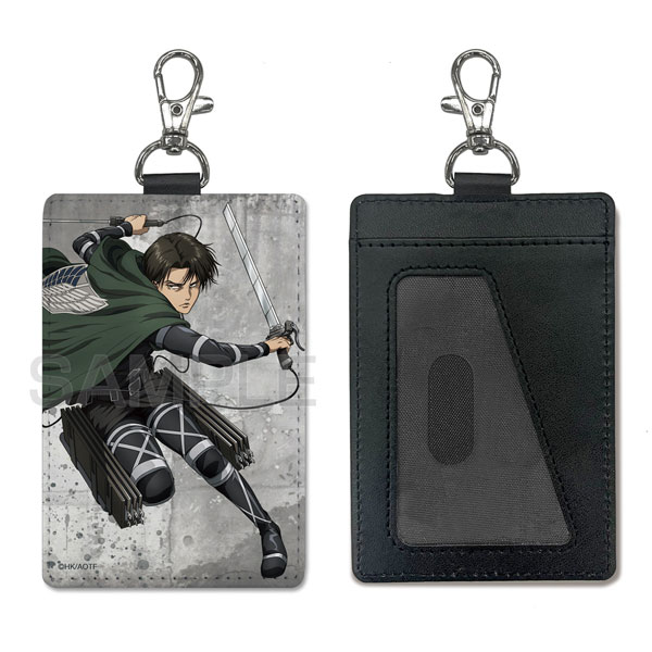 COSPA Attack on Titan Levi Pass Case (w/Swivel Snap Hook)