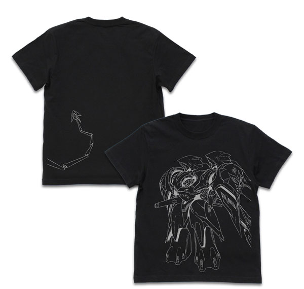 COSPA Martian Successor Nadesico The prince of darkness Black Sarena T-shirt /BLACK-M รูปภาพ 1