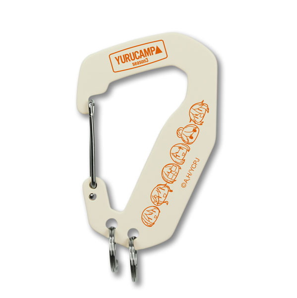 COSPA "Yuru Camp SEASON3" Yuru Camp SNS Icon Metal Carabiner