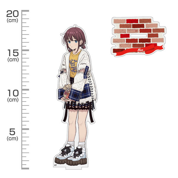 COSPA Girls Band Cry New Illustration Nina Iseri Acrylic Stand (Large) "for you" Ver.