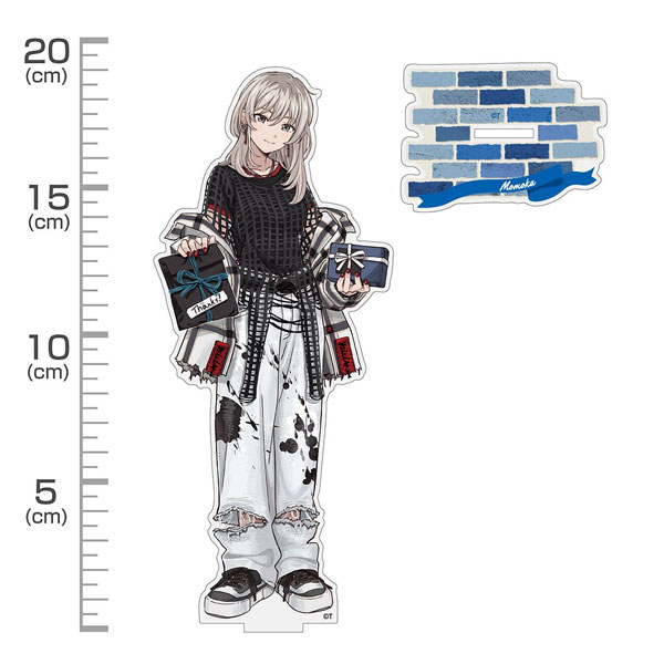 COSPA Girls Band Cry New Illustration Momoka Kawaragi Acrylic Stand (Large) "for you" Ver.