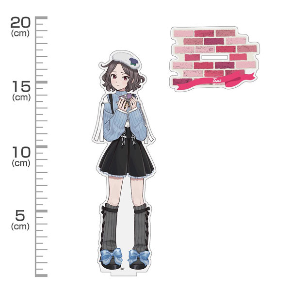 COSPA Girls Band Cry New Illustration Tomo Ebizuka Acrylic Stand (Large) "for you" Ver.