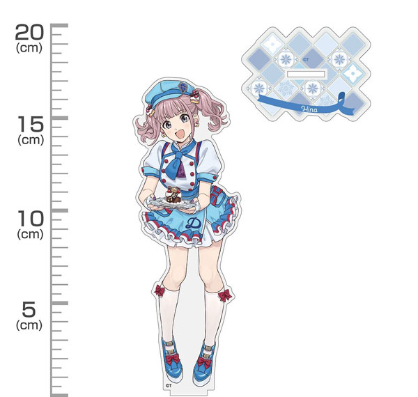COSPA Girls Band Cry New Illustration Hina Acrylic Stand (Large) Patissier Ver. รูปภาพ 1