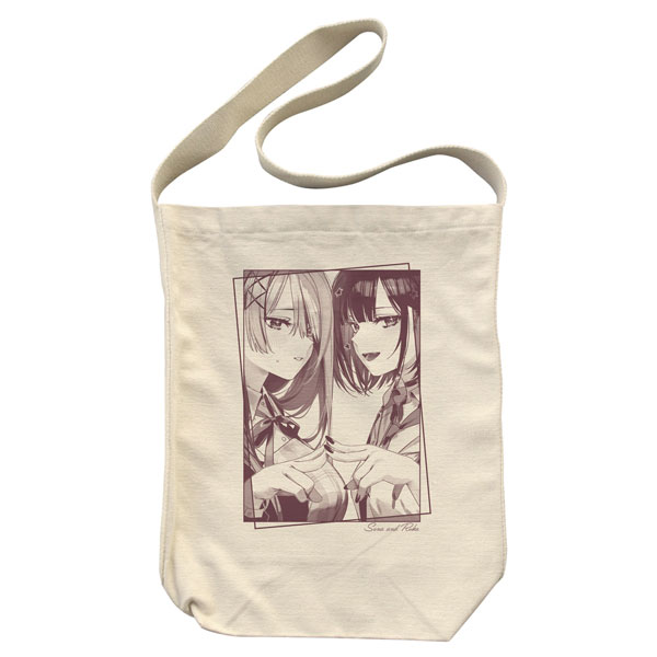 COSPA Convenient Semi-Friend Suuna Kuruma & Suruka Hamana Shoulder Tote Bag /NATURAL 圖片 1