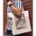 COSPA Convenient Semi-Friend Suuna Kuruma & Suruka Hamana Large Tote Bag /NATURAL รูปภาพ 2