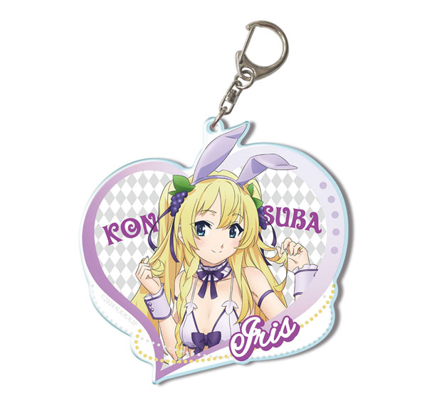 License Agent KonoSuba 3 Big Acrylic Keychain 04 (Iris / Bunny Style Swimsuit ver.) [New Illustration] รูปภาพ 1