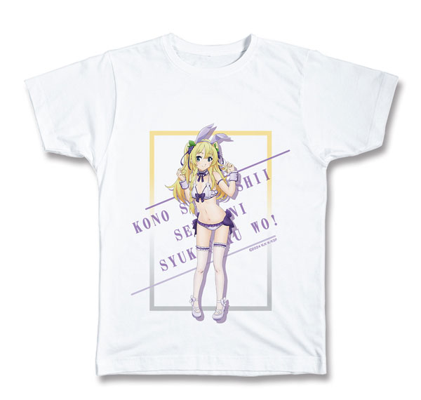 License Agent KonoSuba 3 T-shirt L Size Design 04 (Iris / Bunny Style Swimsuit ver.) [New Illustration] Bild 1